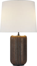 Minx Large Table Lamp | Crystal Bronze | Linen Shade
