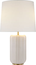 Minx Large Table Lamp | Ivory | Linen Shade