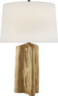 Sierra Buffet Lamp | Gild | Linen Shade