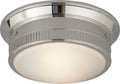 Calliope Marine Flush Mount | Polished Nickel
