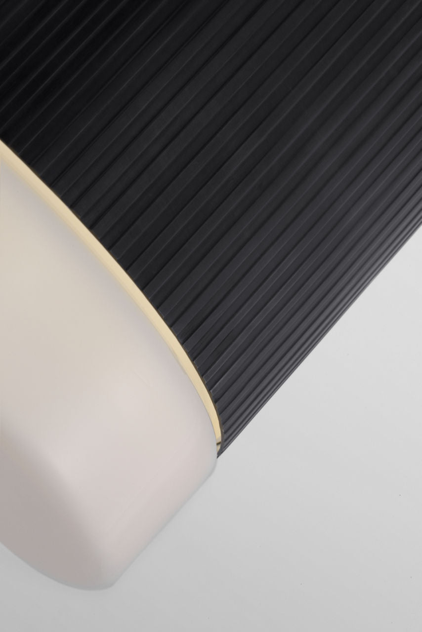 Ace 7" Flush Mount | Bronze | White Glass