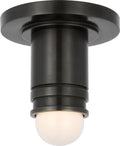 Top Hat Mini Monopoint Flush Mount | Bronze