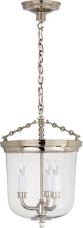 Merchant Lantern | Polished Nickel | Clear Glass