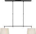 Bryant Medium Billiard | Bronze | Linen Shades