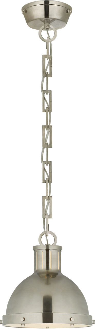 Hicks Small Pendant | Antique Nickel | Acrylic Diffuser