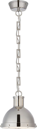 Hicks Small Pendant | Polished Nickel | Acrylic Diffuser