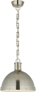 Hicks Large Pendant | Antique Nickel | Acrylic Diffuser