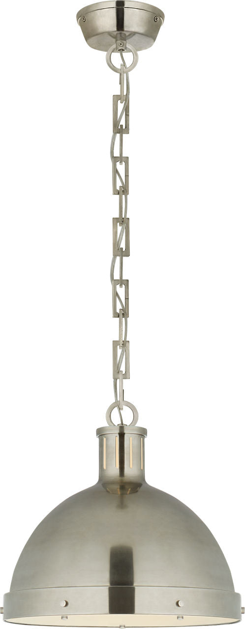 Hicks Large Pendant | Antique Nickel | Acrylic Diffuser