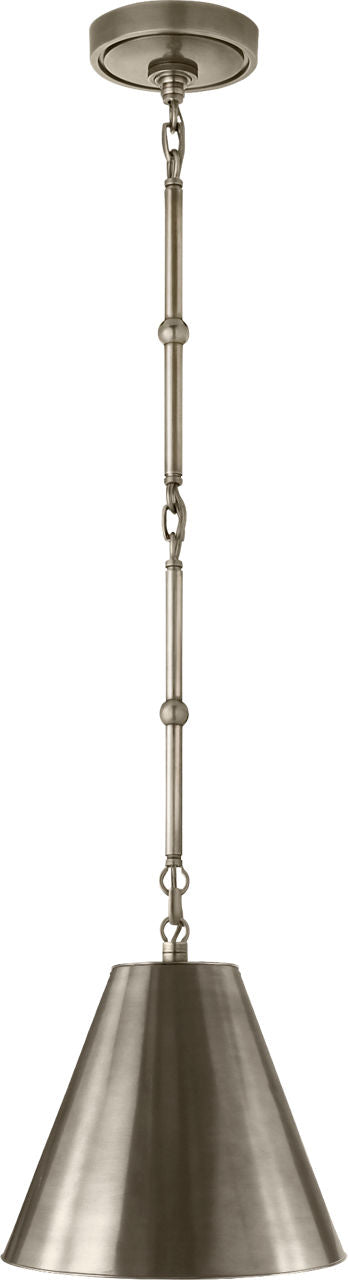 Goodman Petite Hanging Shade | Antique Nickel | Antique Nickel Shade