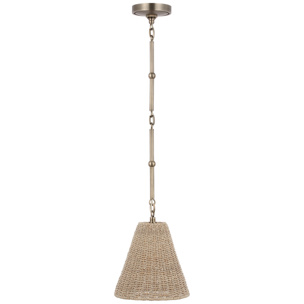 Goodman Petite Hanging Shade | Antique Nickel | Ash Shade
