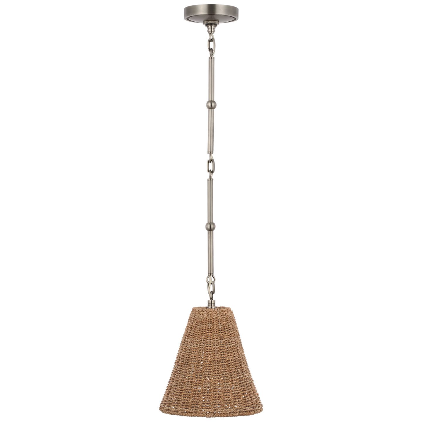 Goodman Petite Hanging Shade | Antique Nickel | Toast Shade