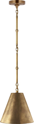 Goodman Petite Hanging Shade | Hand-Rubbed Antique Brass | Hand-Rubbed Antique Brass Shade