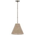 Goodman Small Hanging Light | Antique Nickel | Ash Shade