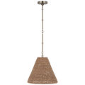 Goodman Small Hanging Light | Antique Nickel | Toast Shade