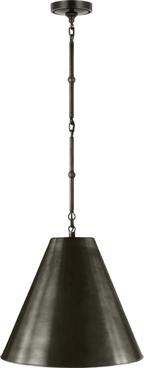Goodman Small Hanging Light | Bronze | Bronze Shade