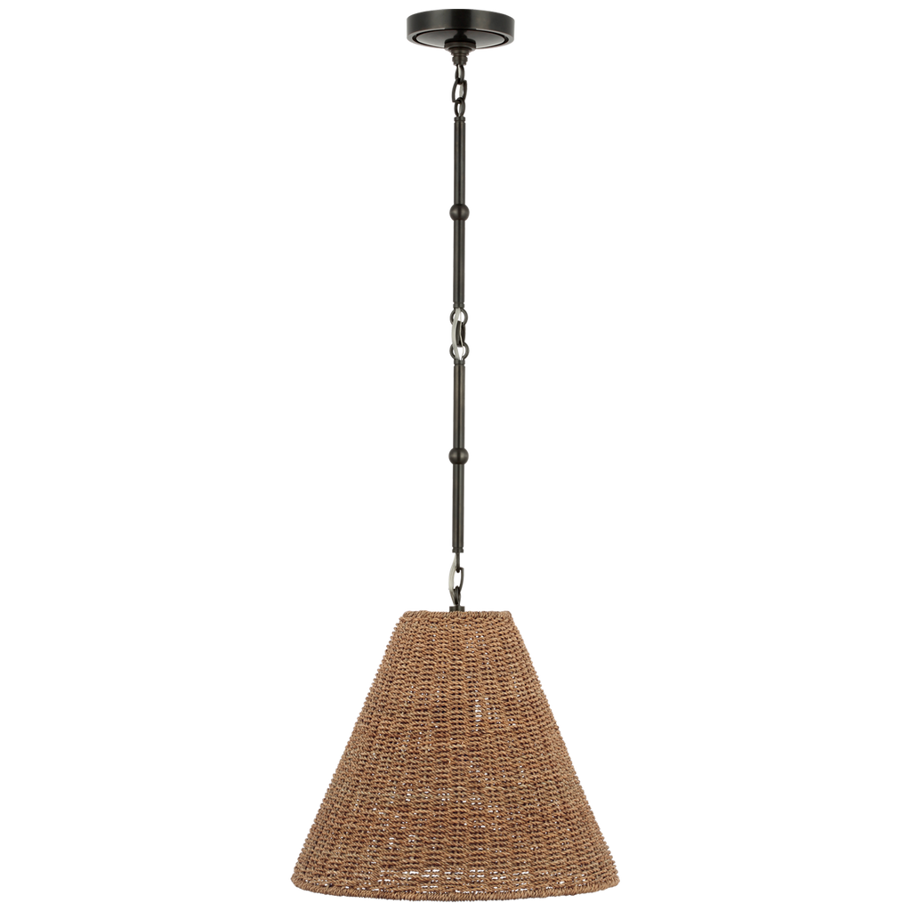 Goodman Small Hanging Light | Bronze | Toast Shade