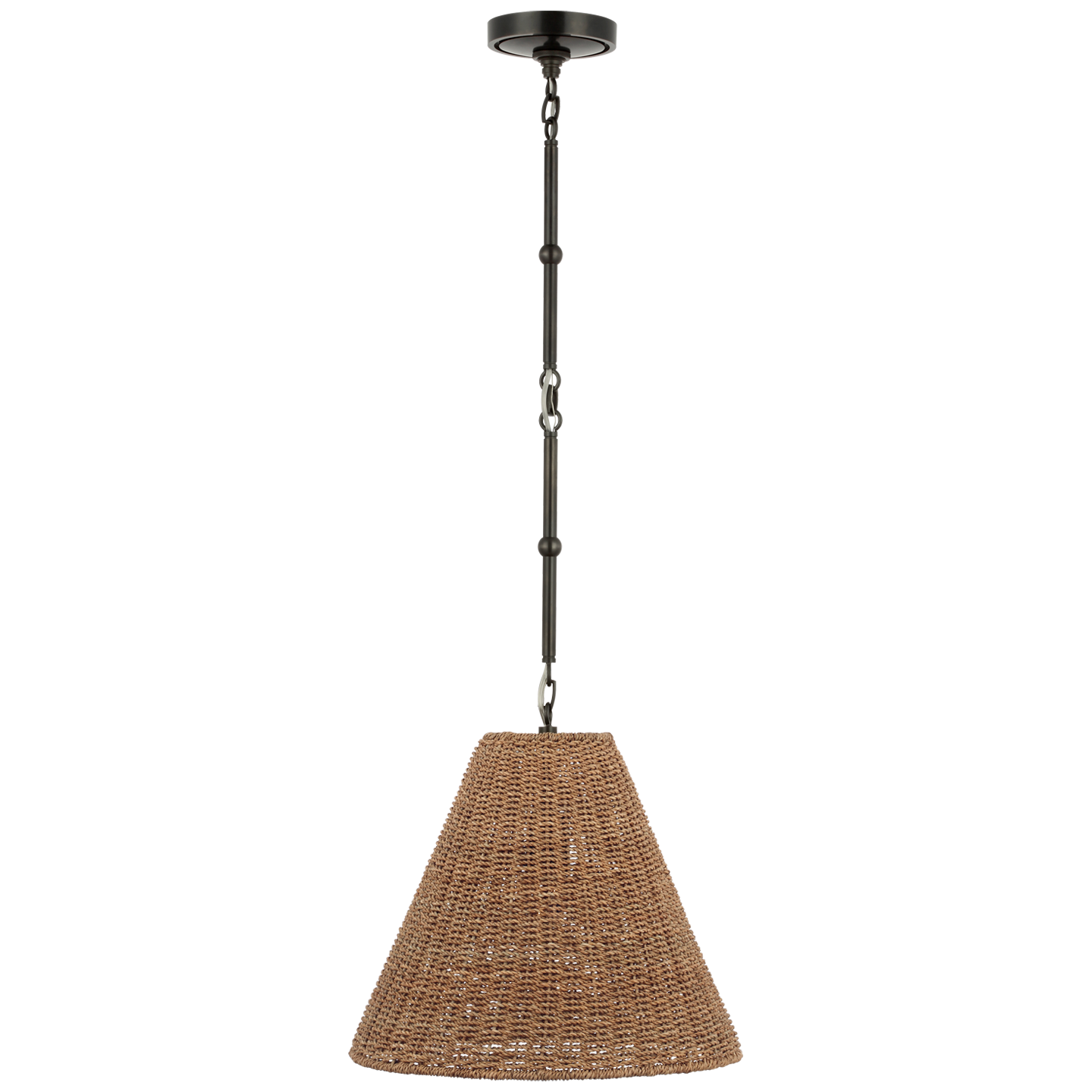 Goodman Small Hanging Light | Bronze | Toast Shade