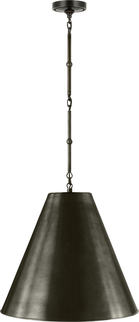Goodman Medium Hanging Light | Bronze | Bronze Shade