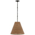 Goodman Medium Hanging Light | Bronze | Toast Shade