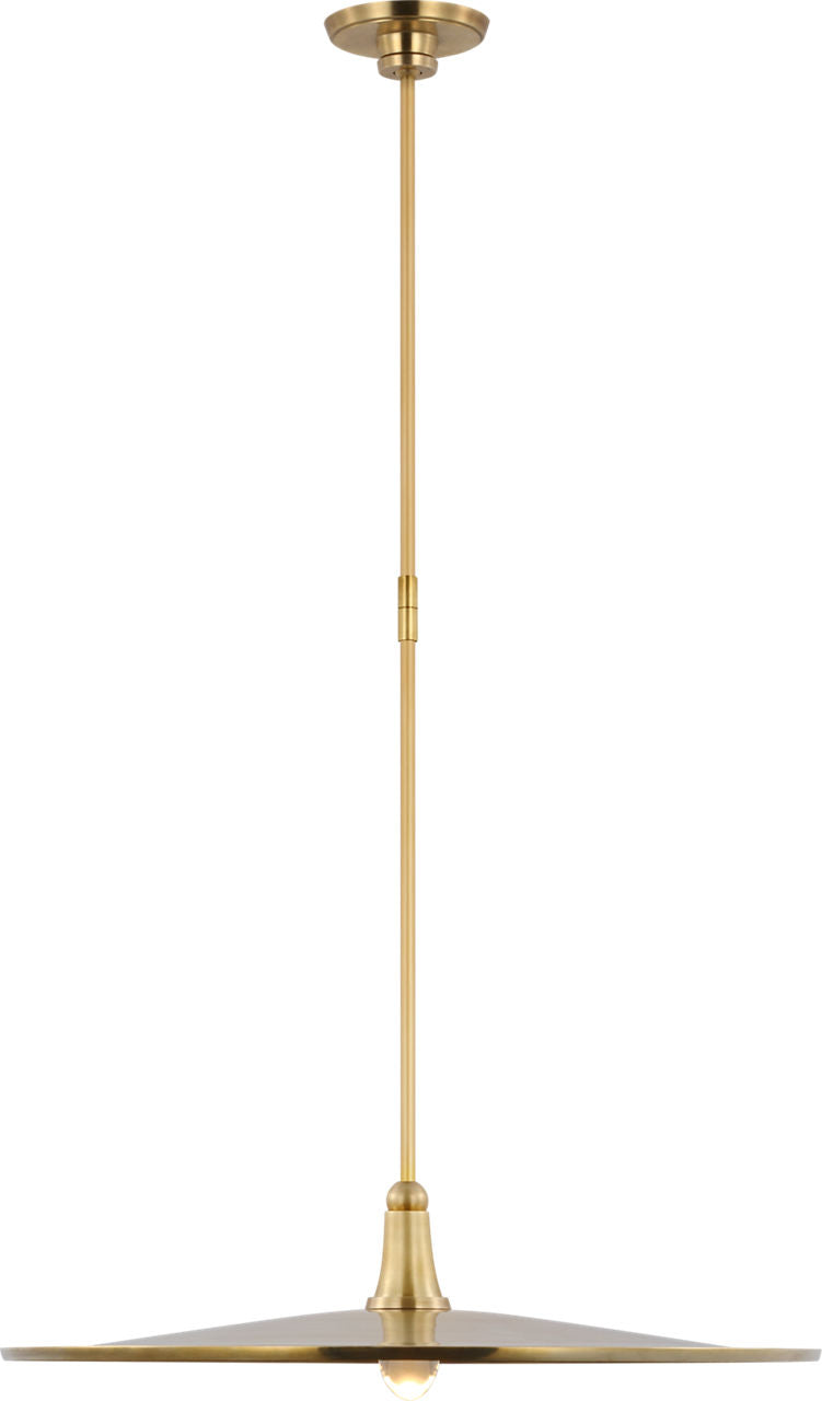 Truesdell 24" Pendant | Hand-Rubbed Antique Brass
