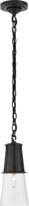 Robinson Small Pendant | Bronze | Seeded Glass