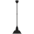 Academy Pendant | Matte Black | 12.5" Bowers Shade