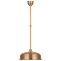Academy Pendant | Soft Copper | 16" Rockhouse Shade