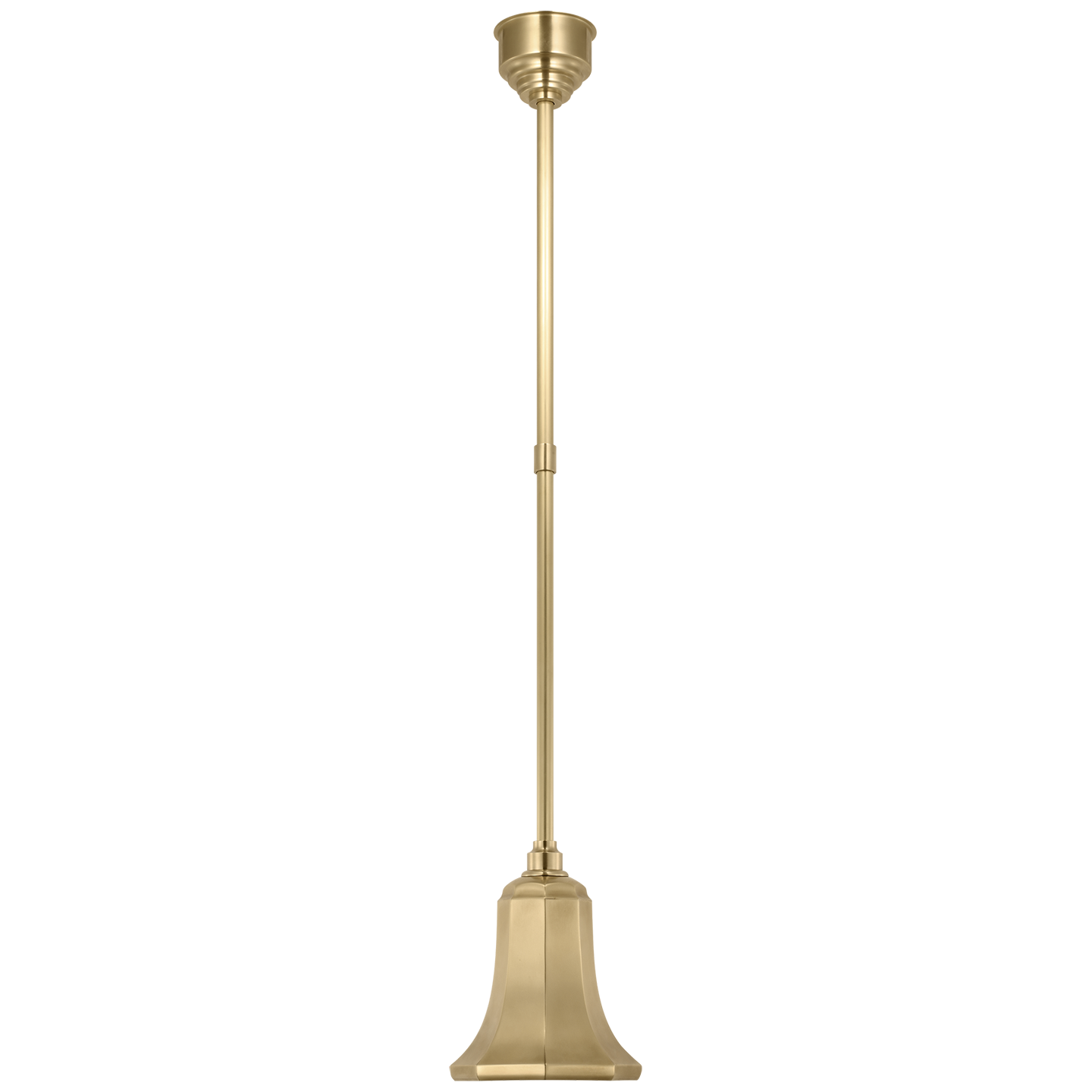 Academy Pendant | Hand-Rubbed Antique Brass | 7.5" Savannah Shade