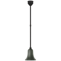 Academy Pendant | Matte Black | 7.5" Green Savannah Shade