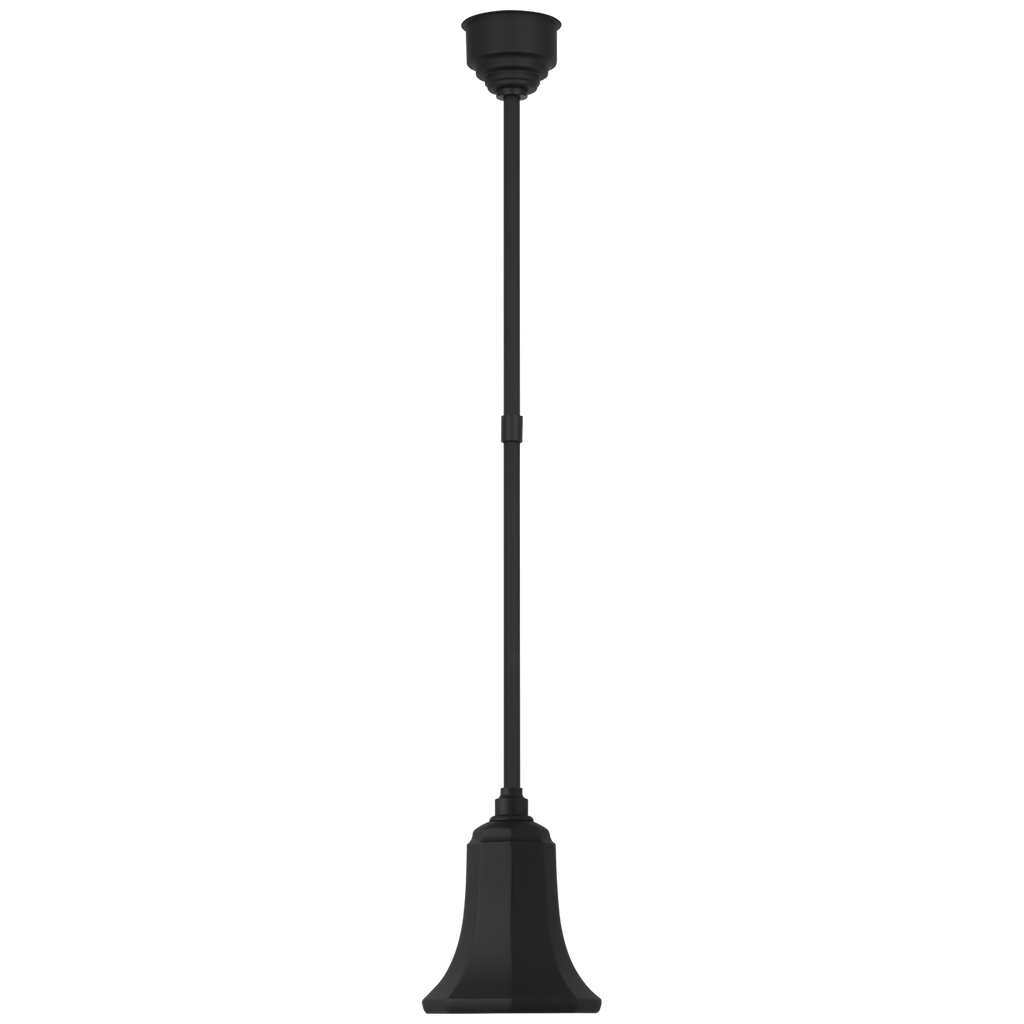 Academy Pendant | Matte Black | 7.5" Savannah Shade
