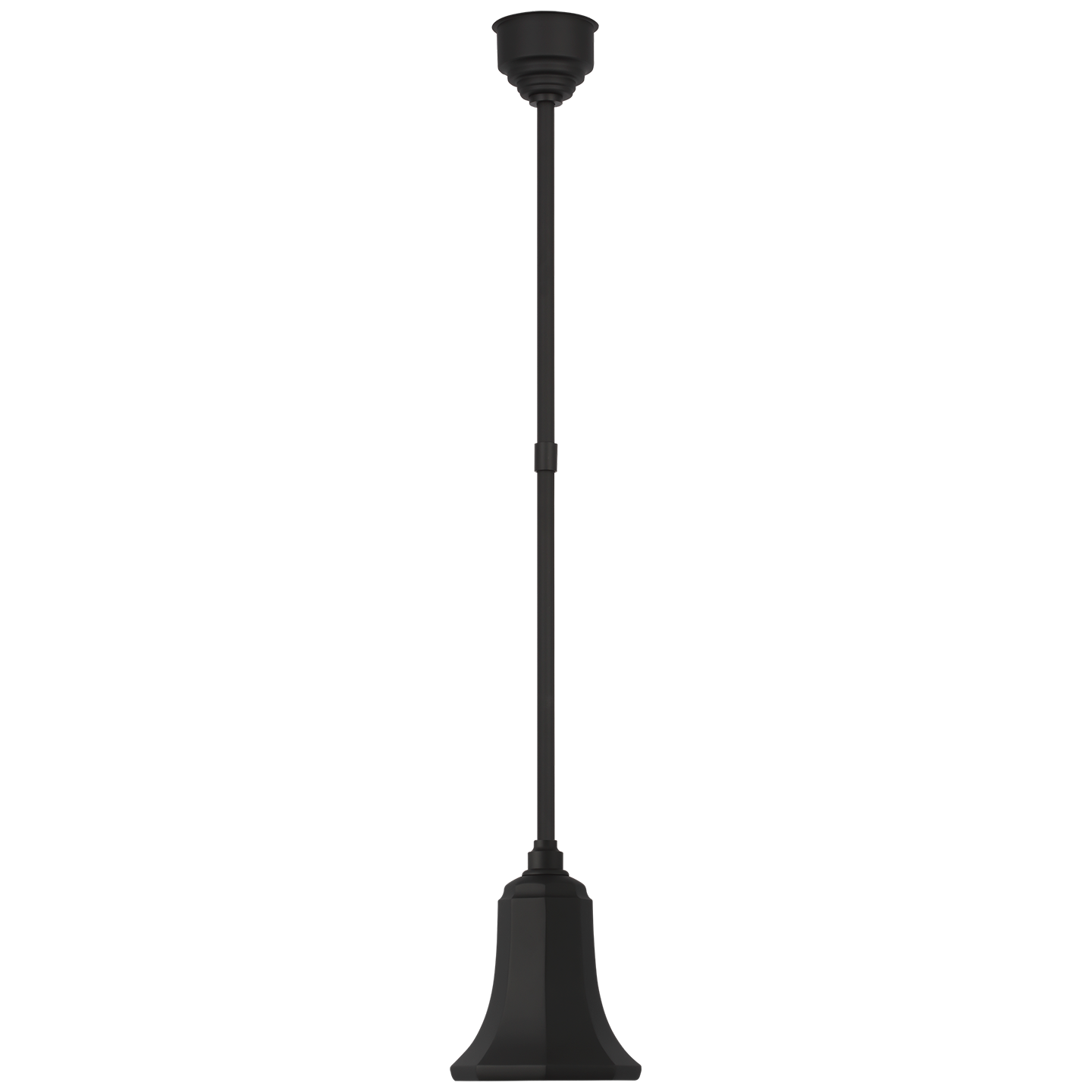 Academy Pendant | Matte Black | 7.5" Savannah Shade