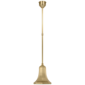 Academy Pendant | Hand-Rubbed Antique Brass | 9.25" Savannah Shade