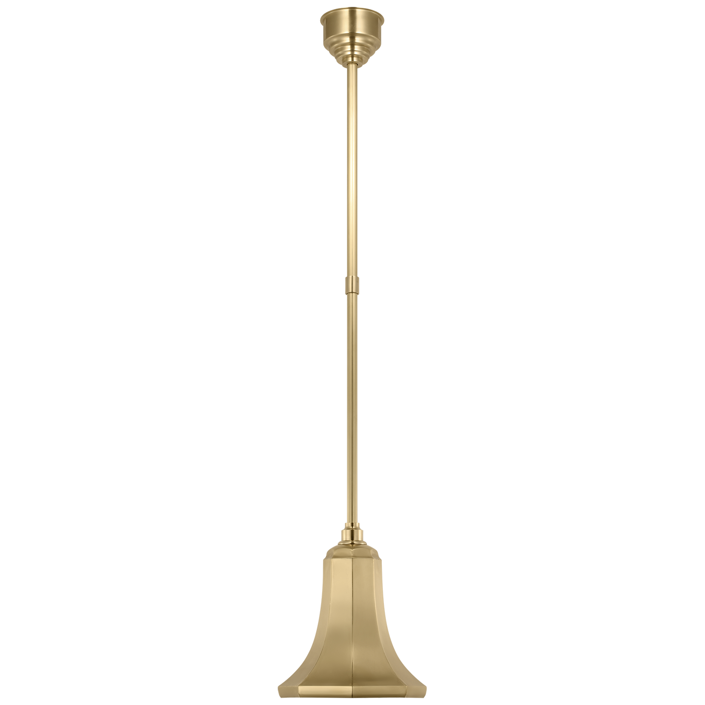 Academy Pendant | Hand-Rubbed Antique Brass | 9.25" Savannah Shade