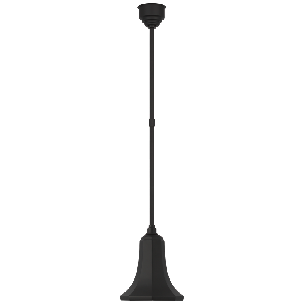 Academy Pendant | Matte Black | 9.25" Savannah Shade
