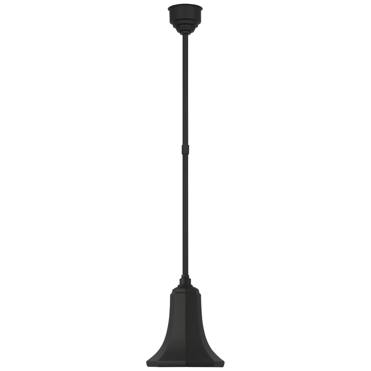 Academy Pendant | Matte Black | 9.25" Savannah Shade