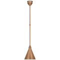 Academy Pendant | Soft Copper | 9" Conical Savannah Shade
