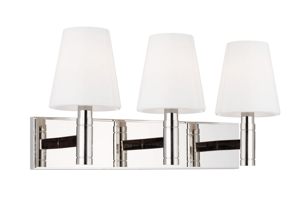Beckham Classic 3 - Light Vanity | Polished Nickel