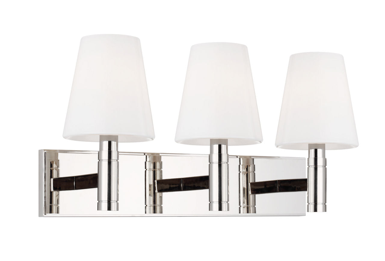 Beckham Classic 3 - Light Vanity | Polished Nickel