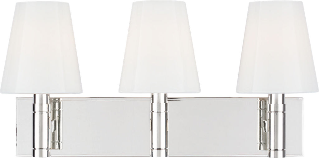 Beckham Classic 3 - Light Vanity | Polished Nickel
