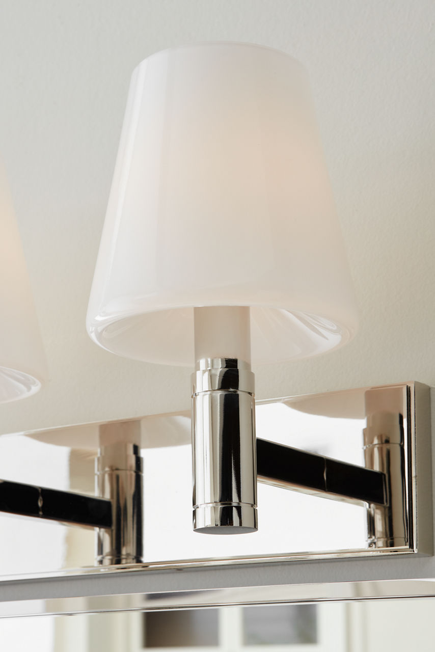 Beckham Classic 3 - Light Vanity | Polished Nickel