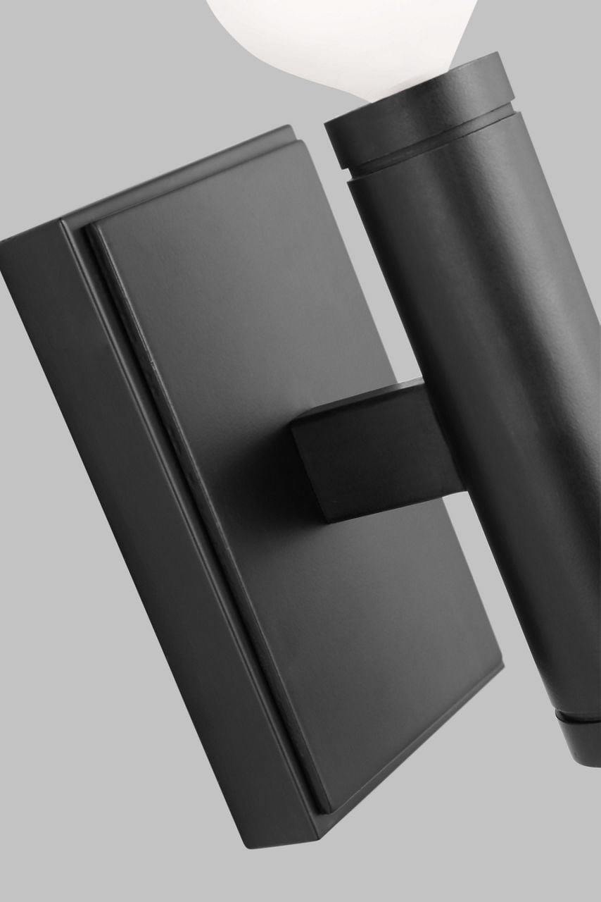 Beckham Modern Double Sconce | Aged Iron