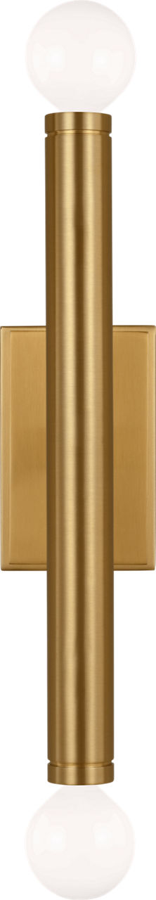 Beckham Modern Medium Single Sconce Burnished Brass