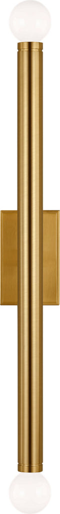 Beckham Modern Large Single Sconce Burnished Brass