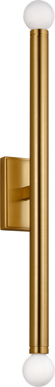 Beckham Modern Large Single Sconce Burnished Brass