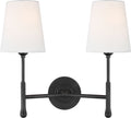 Capri Double Sconce | Aged Iron