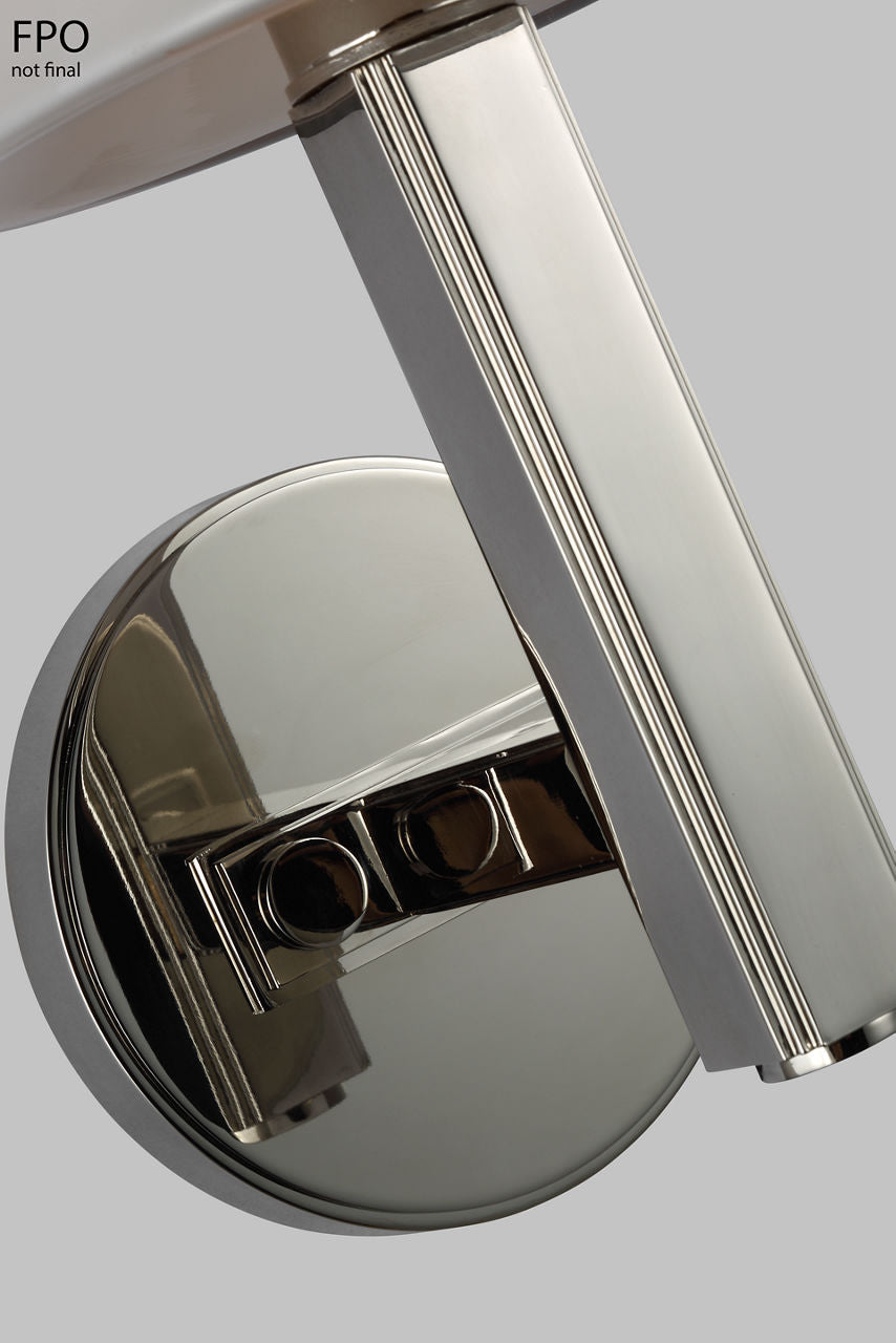 Logan Sconce | Polished Nickel