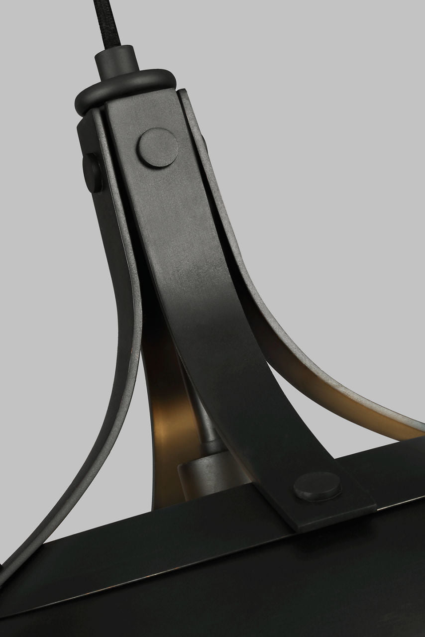 Logan Medium Pendant | Aged Iron