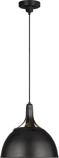 Logan Medium Pendant | Aged Iron