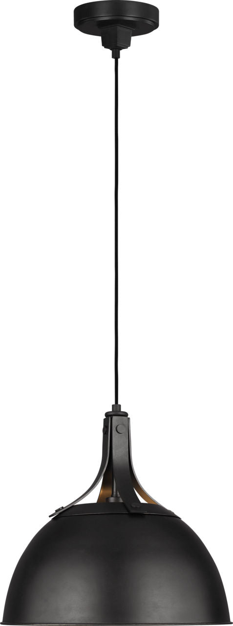 Logan Medium Pendant | Aged Iron