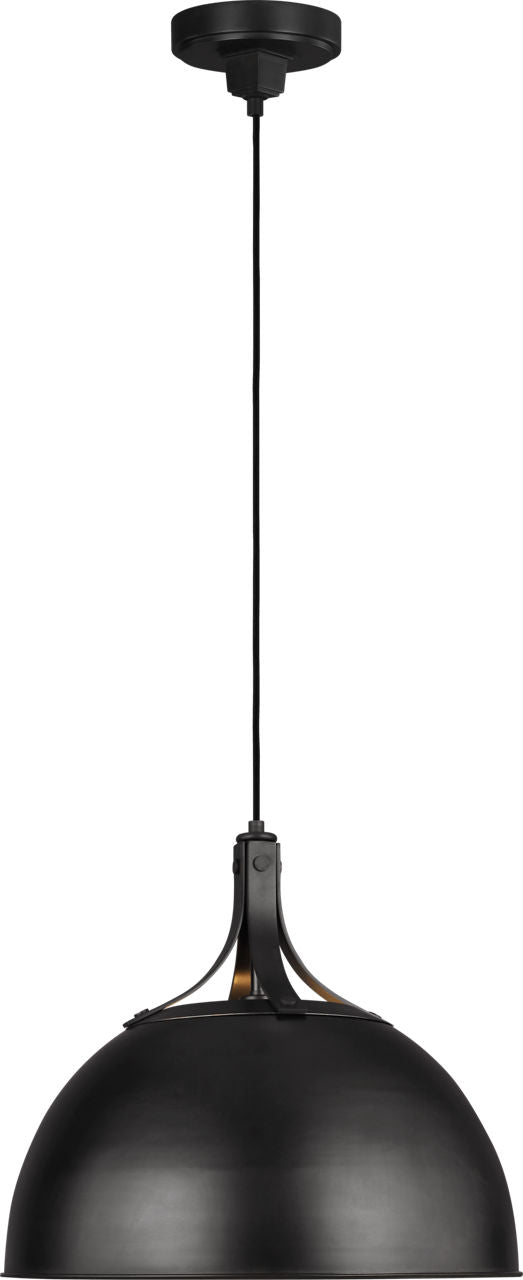 Logan Large Pendant | Aged Iron